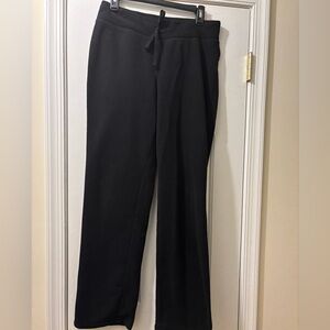 Tek Gear cozy, comfortable fleece pants. Black, size medium